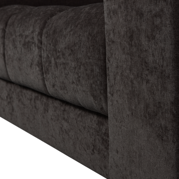 WOOOD Second Date 3-zits Bank - Vintage - Antraciet