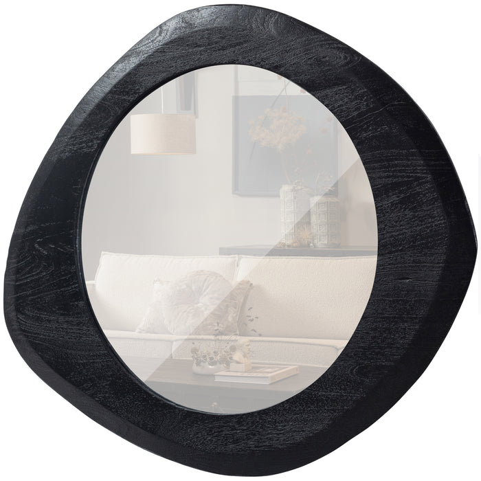 BePureHome Enclose Spiegel - Hout - Zwart - 60x70x3