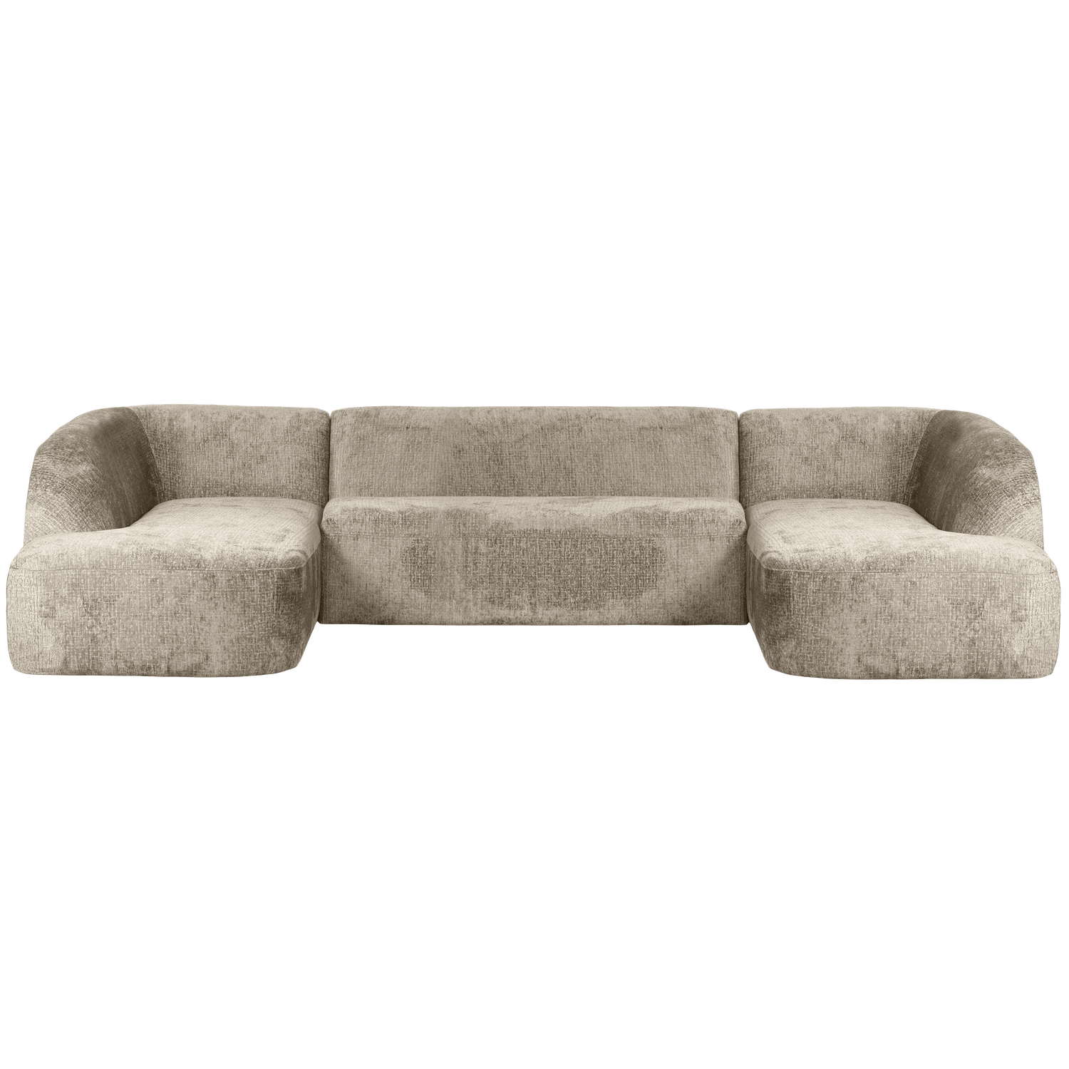 WOOOD Sloping U-Bank - Velvet - Wheatfield