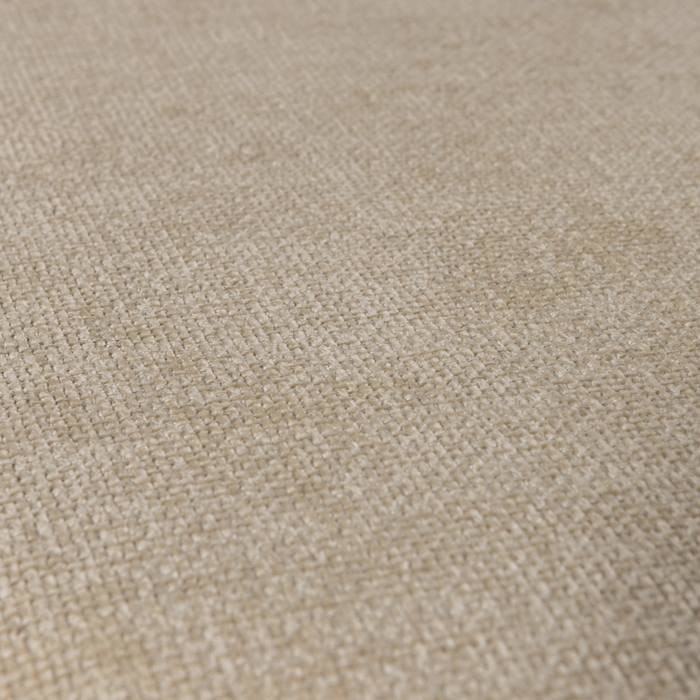 WOOOD Jacob Bankje - Chenille - Naturel - 46x130x46