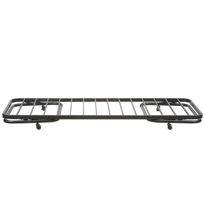 WOOOD Lucy Eenpersoonsbed - Metaal - Zwart - 57x95x206