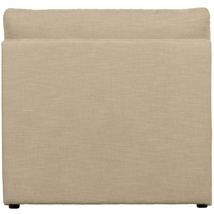 vtwonen Family 1-Zits Bank Element Zonder Arm - Polyster - Zand