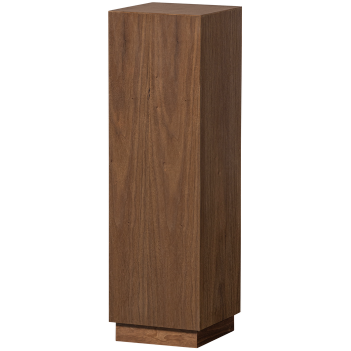 WOOOD Enid Plantenstandaard - Hout - Walnoot - 80x24x24