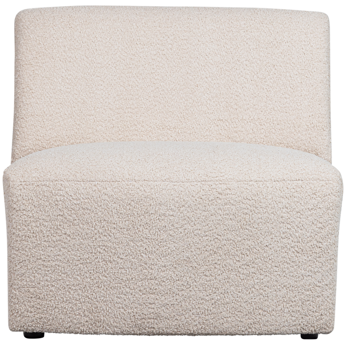 WOOOD Coco 1-Zits Element - Polyester - Creme - 70x73x72