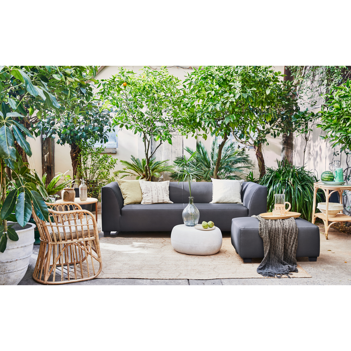 vtwonen Hollandia Tuinhocker - PVC - Grijs - 44x88x64