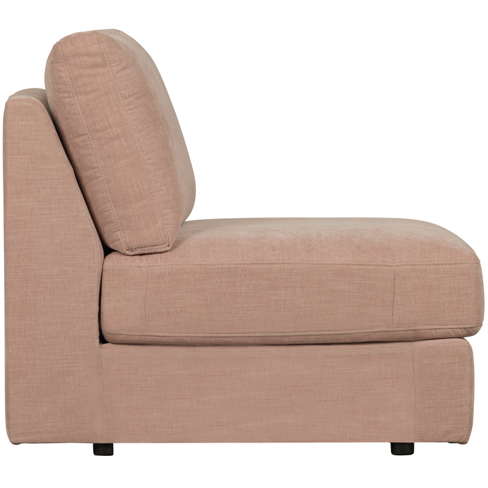 vtwonen Family 1-Zits Bank Element Zonder Arm - Polyester - Roze