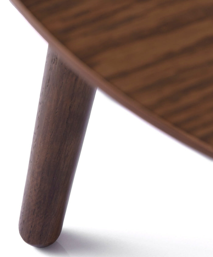 Giga Living - Salontafel Adda Rond Smoked Eiken Set van 2