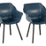 Hartman Sophie Element Tuinstoel - Set van 2 - Steel Blue