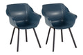 Hartman Sophie Element Tuinstoel - Set van 2 - Steel Blue