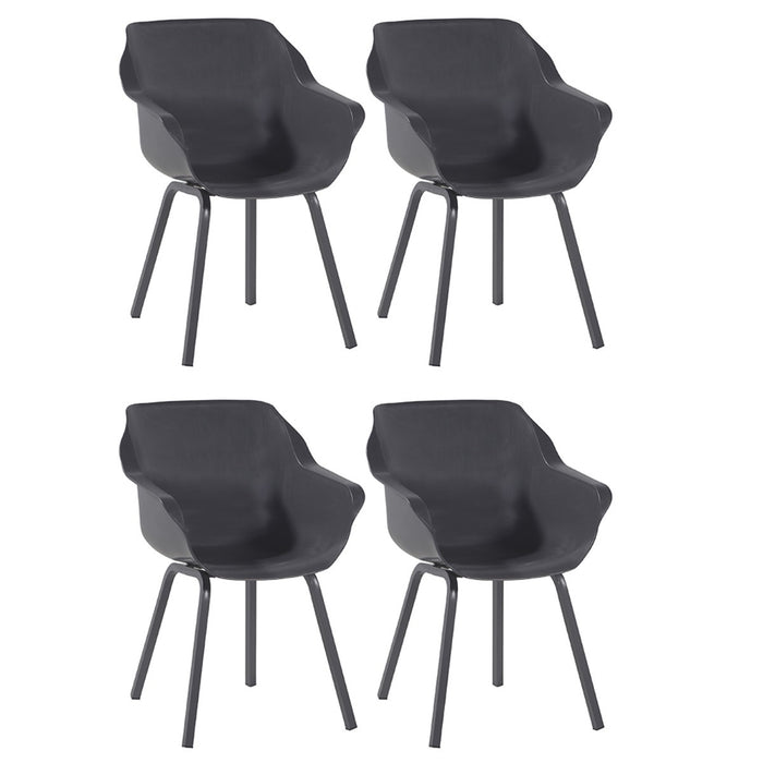 Hartman Sophie Element Tuinstoel - Set van 4 - Anthracite