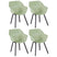 Hartman Sophie Element Tuinstoel - Set van 4 - French Green