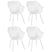 Hartman Sophie Element Tuinstoel - Set van 4 - Royal White