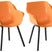 Hartman Sophie Element Tuinstoel - Set van 2 - Indian Orange