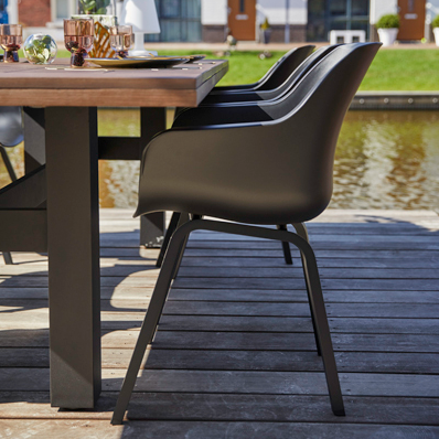 Hartman Sophie Element Tuinstoel - Carbon Black