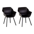 Hartman Sophie Element Tuinstoel - Set van 2 - Carbon Black