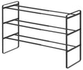 Yamazaki Schoenenrek Uitschuifbaar - Frame - 3 niveaus - Zwart