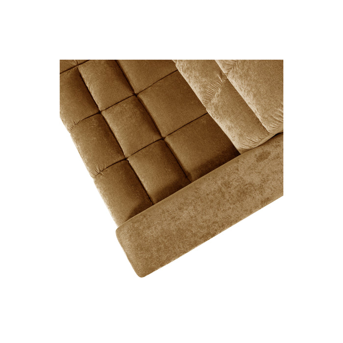 WOOOD Second Date Hoekbank Links - Vintage - Goud