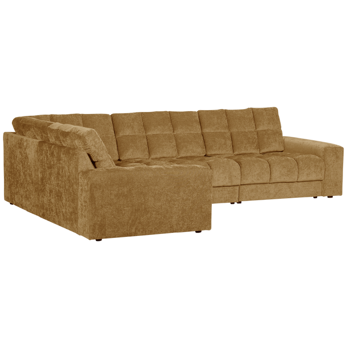 WOOOD Second Date Hoekbank Links - Vintage - Goud