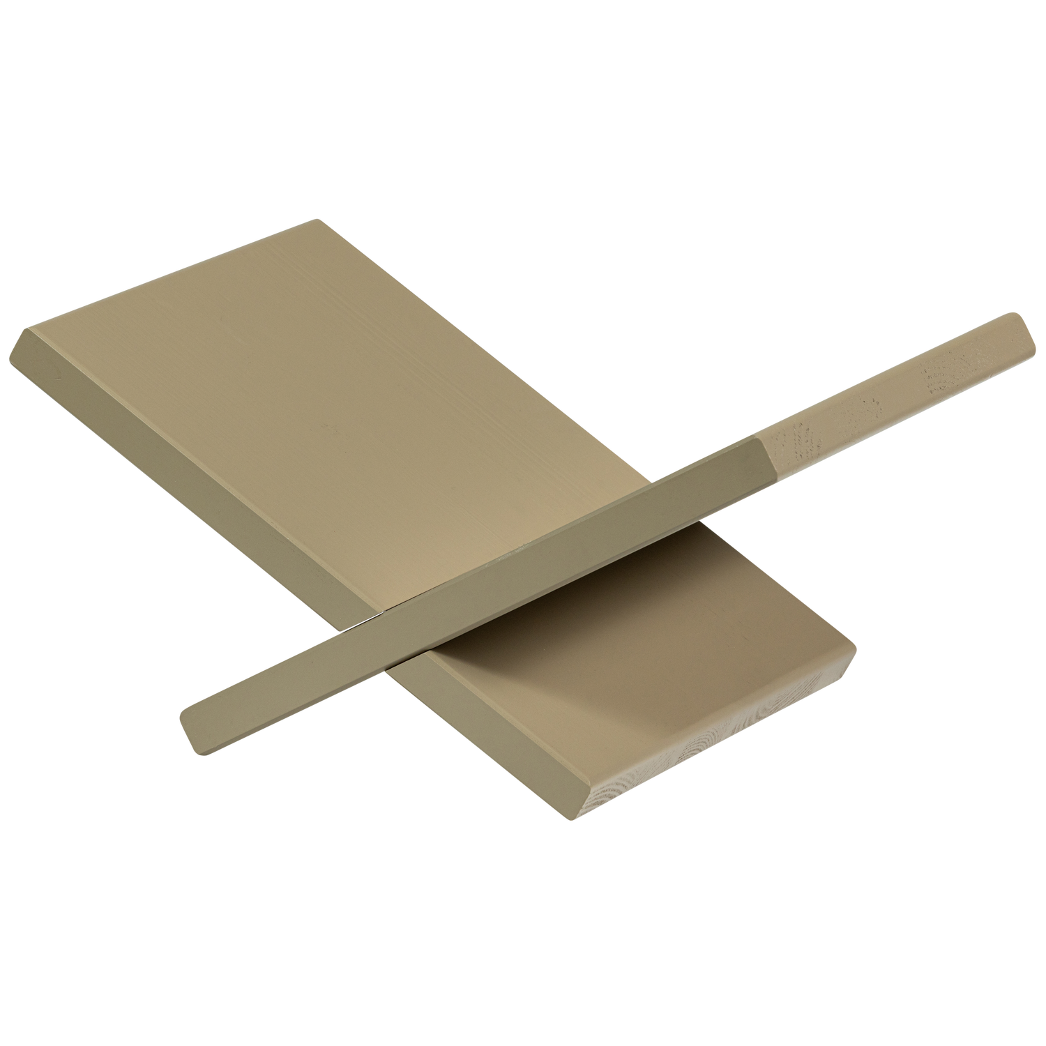 WOOOD Jet Boekenstandaard - Grenen - Mud - 19x40x26