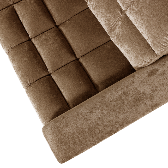 WOOOD Second Date Hoekbank Links - Vintage - Zand