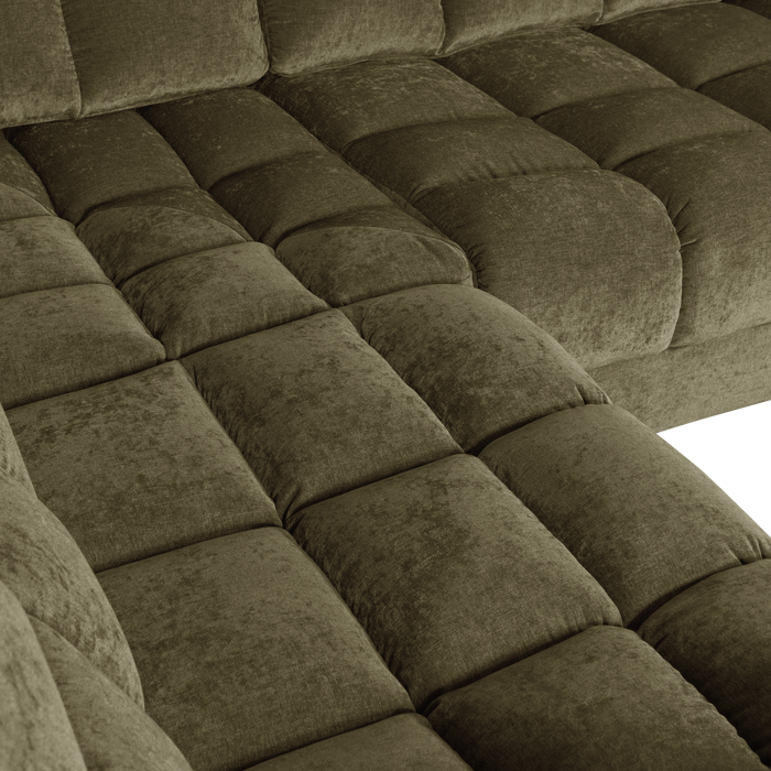 WOOOD Second Date Hoekbank Rechts - Vintage - Groen