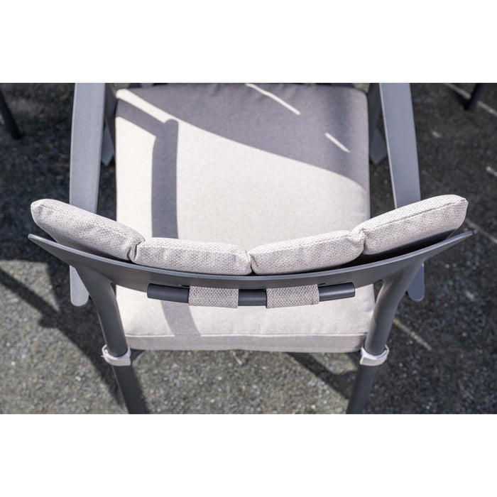 Garden Impressions Dane tuinstoel desert sand - 4 stuks