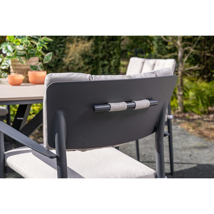 Garden Impressions Dane tuinstoel desert sand - 4 stuks