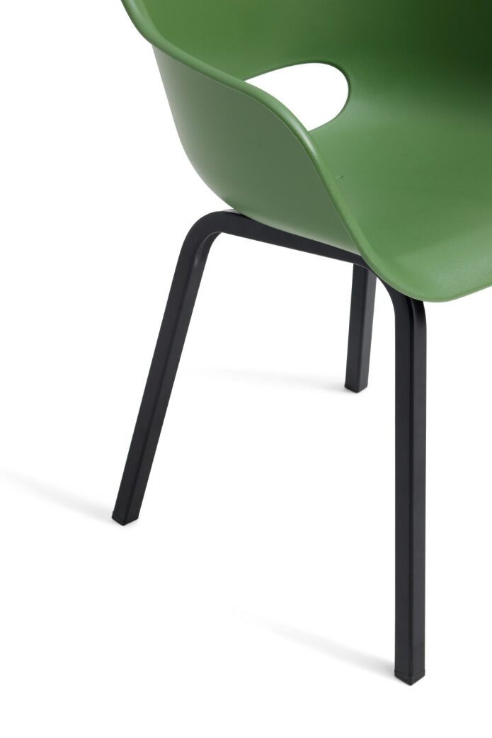 Keter Noa Tuinstoel - 2 stuks - 55x56,5x80cm -  Olijfgroen