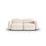 Micadoni Home Blair 2-zitsbank - Chenille - Lichtbeige