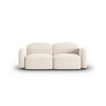 Micadoni Home Blair 2-zitsbank - Chenille - Lichtbeige