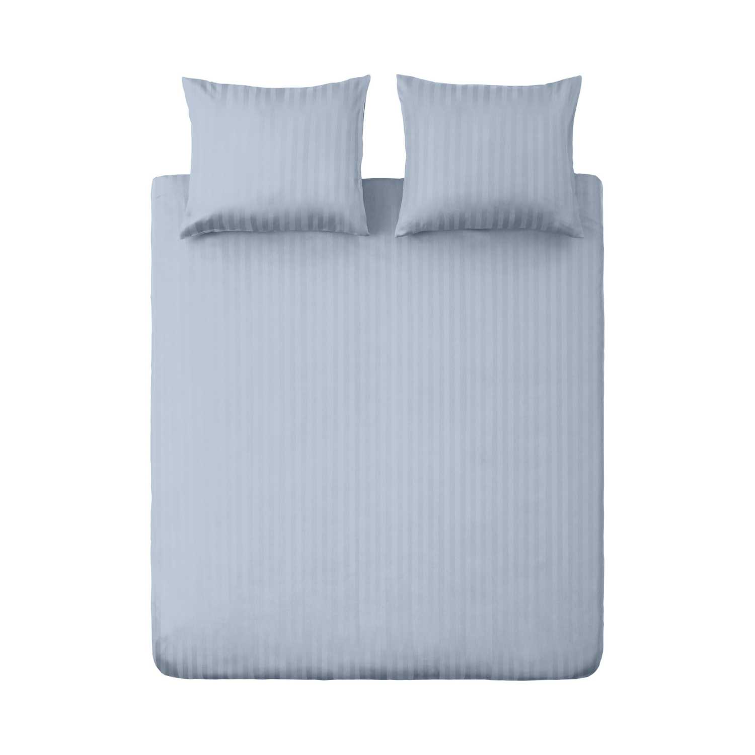 Ten Cate Katoensatijnen Dekbedovertrek - 200x200|220 - Licht Blauw