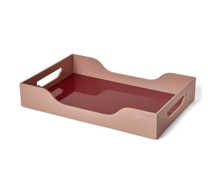 Printworks Dienblad - Swell - M - Bruin|Roze