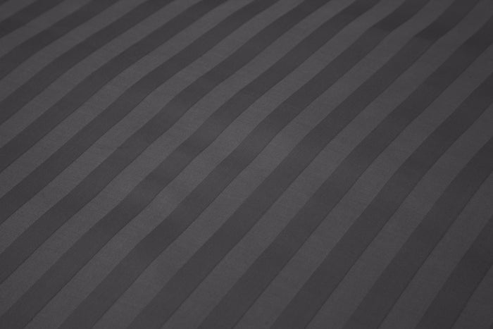 Ten Cate Katoensatijnen Dekbedovertrek - 200x200|220 - Antraciet