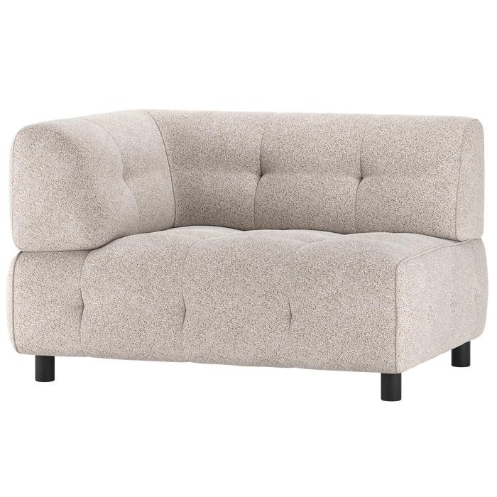 WOOOD Louis 1,5-Zits Element Met Arm - Polyester - Powder - 73x122x90