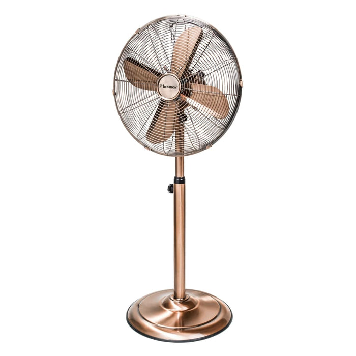 Bestron Staande ventilator DFS45SCO 45 cm koperkleurig