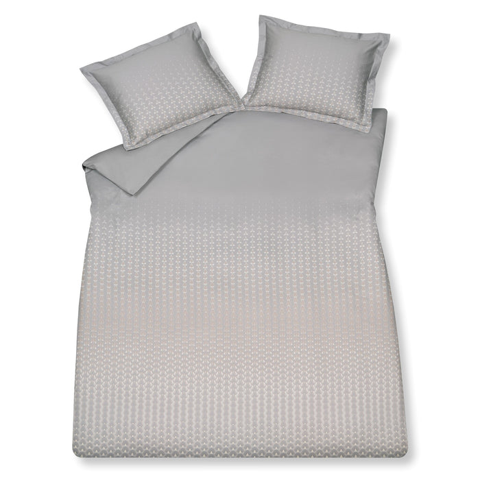 Dekbedovertrek Meditate Grey | Grijs | Satijnkatoen