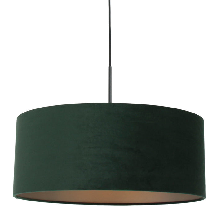 Steinhauer - hanglamp - Sparkled Light - groen - metaal velours stof
