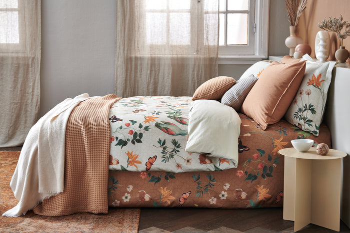 Dekbedovertrek Wanderlust Toffee 200x220 Cm