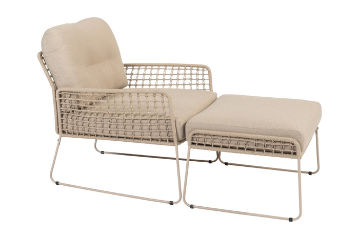 Taste Albano tuinstoel (1 stuk) - latte