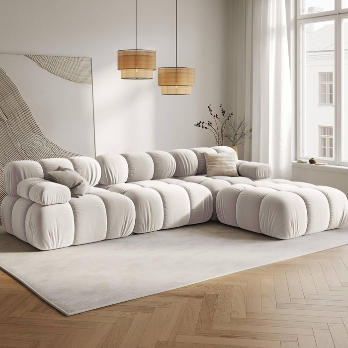 Milo Casa Tropea Modulaire 3-zitsbank - Lichtbeige