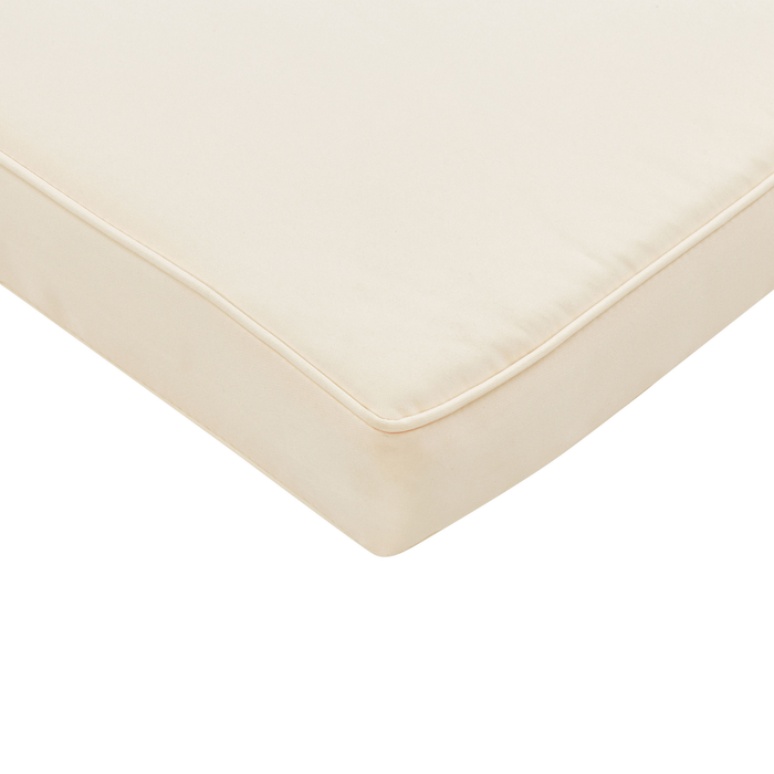 Beliani - FANANO - Ligstoel - Lichthout|Off-white - Acaciahout