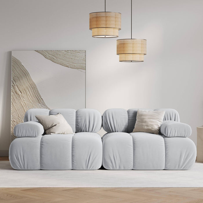 Milo Casa Tropea Modulaire 2-zitsbank - Lichtblauw