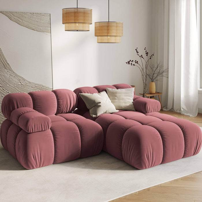 Milo Casa Tropea Modulaire Hoekbank 2,5-zits - Rechts - Roze