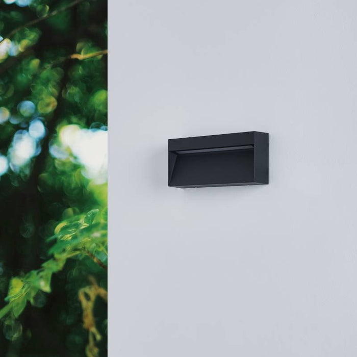 EGLO Maruggio Wandlamp - buitenverlichting - LED - Zwart