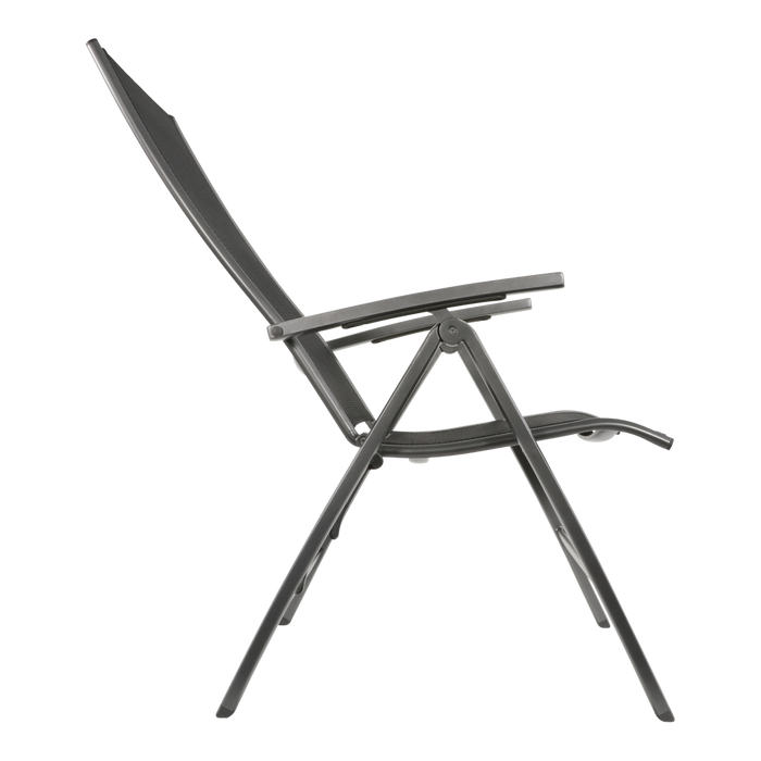 Reno dining tuinstoel | textileen | verstelbaar | antraciet