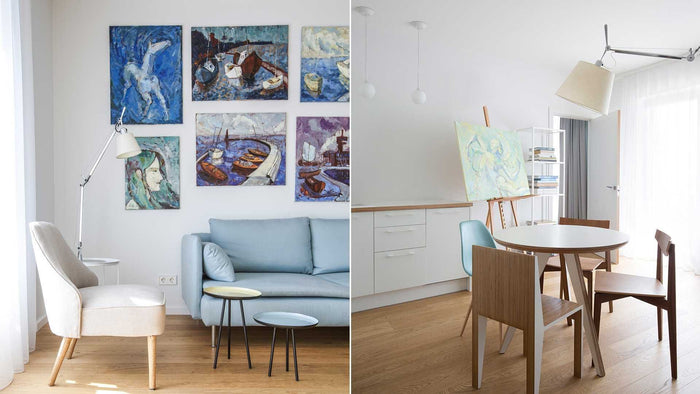 Artemide Tolomeo Mega wandlamp retrofit schakelaar alu grijs satijn 42