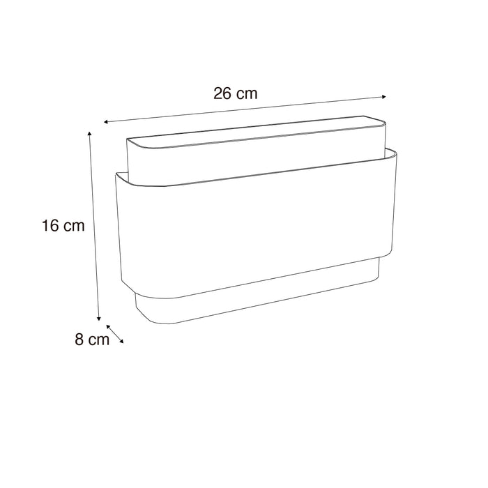 QAZQA Industriële wandlamp donkerbrons 2-lichts - Coen