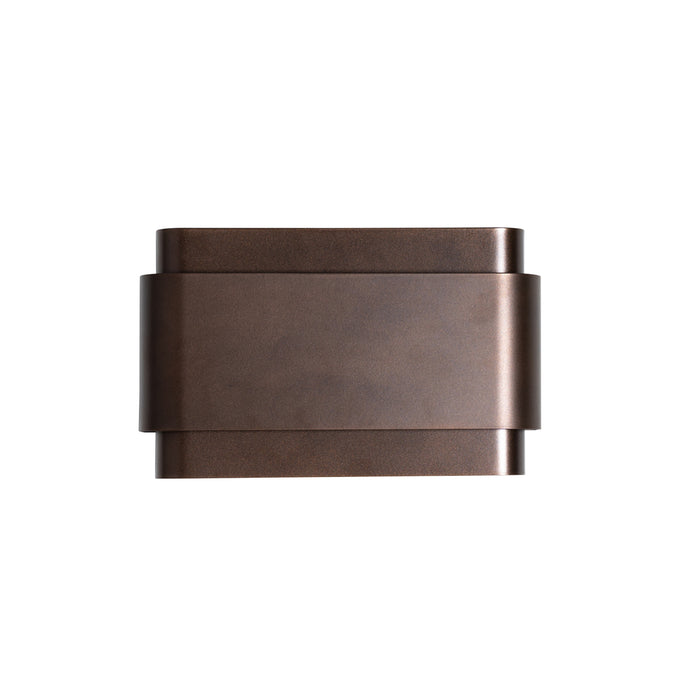 QAZQA Industriële wandlamp donkerbrons 2-lichts - Coen