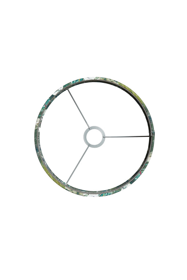 Light & Living Light&living Kap cilinder 25-25-18 cm XENIA FLORA groen