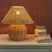 Beliani - CINDER - Tafellamp - Naturel - Rotan